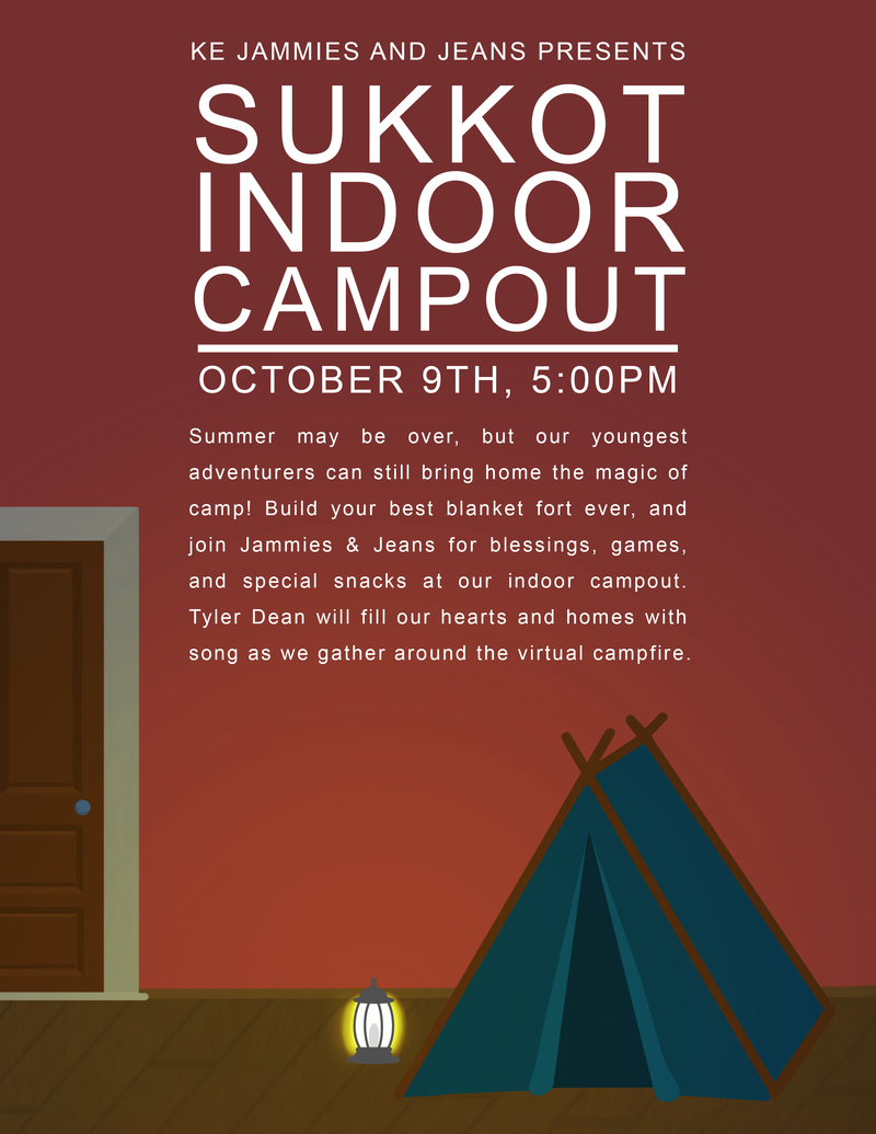 Banner Image for Jammies and Jeans Sukkot Indoor Campout